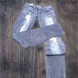 Machine Nouvelle Mode Distressed Denim Jeans 