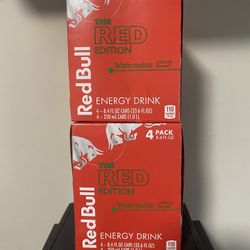 Red Bull Red Edition Energy Drink, Watermelon, with 80mg Caffeine plus Taurine & B Vitamins, 8.4 Fl Oz, Pack of 8 cans  8 cans, cash and pickup only 9