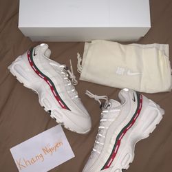 Undefeated x Nike Air Max 95 SP - Sail - Size 9.5