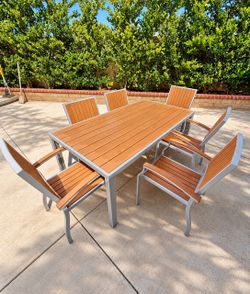 Patio table set