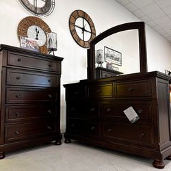 Porter Collection Furniture | Dresser | Mirror | Chest | Furniture | Bedroom | Patio Furniture | Lawn and Garden 🍒🍒🍒