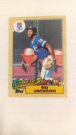 1987 Bo Jackson Rookie Card 