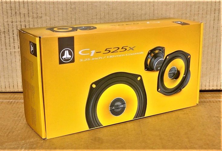 JL Audio Car Speakers Set C1 Series 5 1/4" 2-Way Coaxial Speaker System 225 Watts C1-525X 🚨 Payment Options Available 🚨 No Credit Needed 🚨