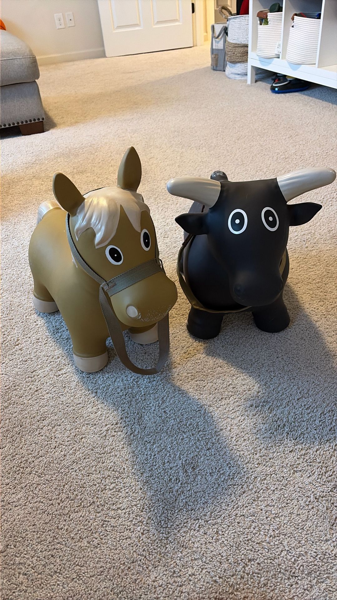 Ride On Bull & Horse