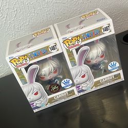 Carrot One Piece Chase And Common Funko Pop Bundle 
