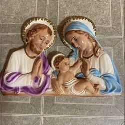 Holy Family Wall Plaque