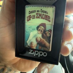 Zippo Lighter Up In Smoke Themed 