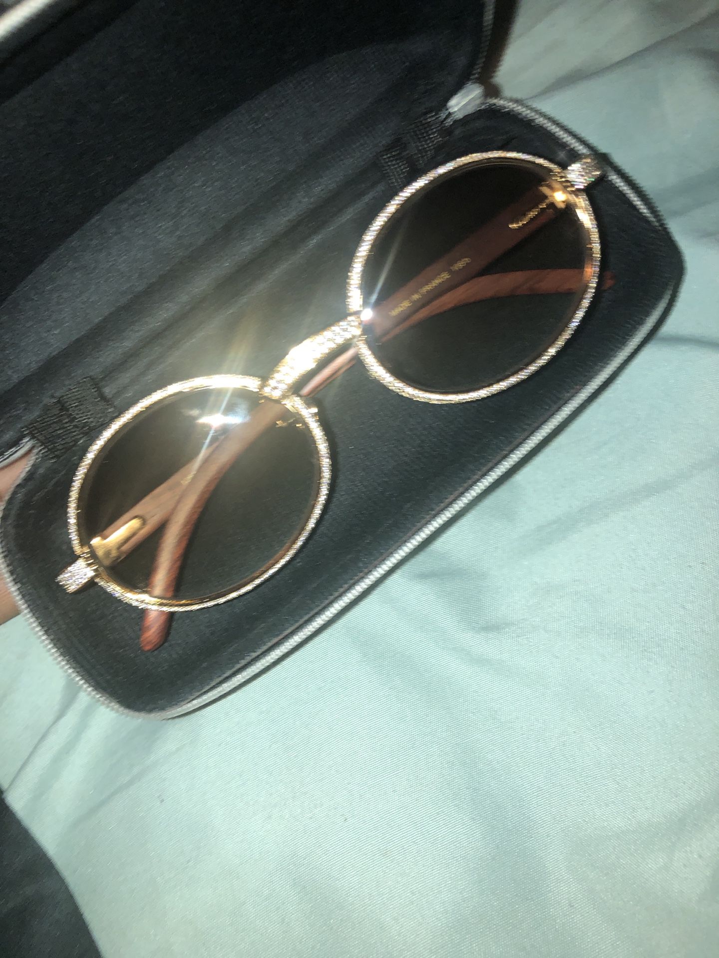 Cartier diamond glasses (Quavo’s)