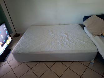 Bed and rails