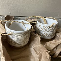 Hanging Plant Pots - Brand New