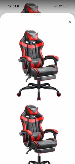 red gaming chair