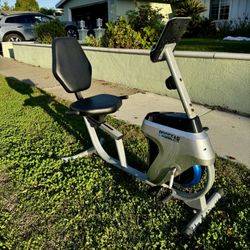 ProGear Recumbent Exercise Bike – Works, Screen On (Some Rust)