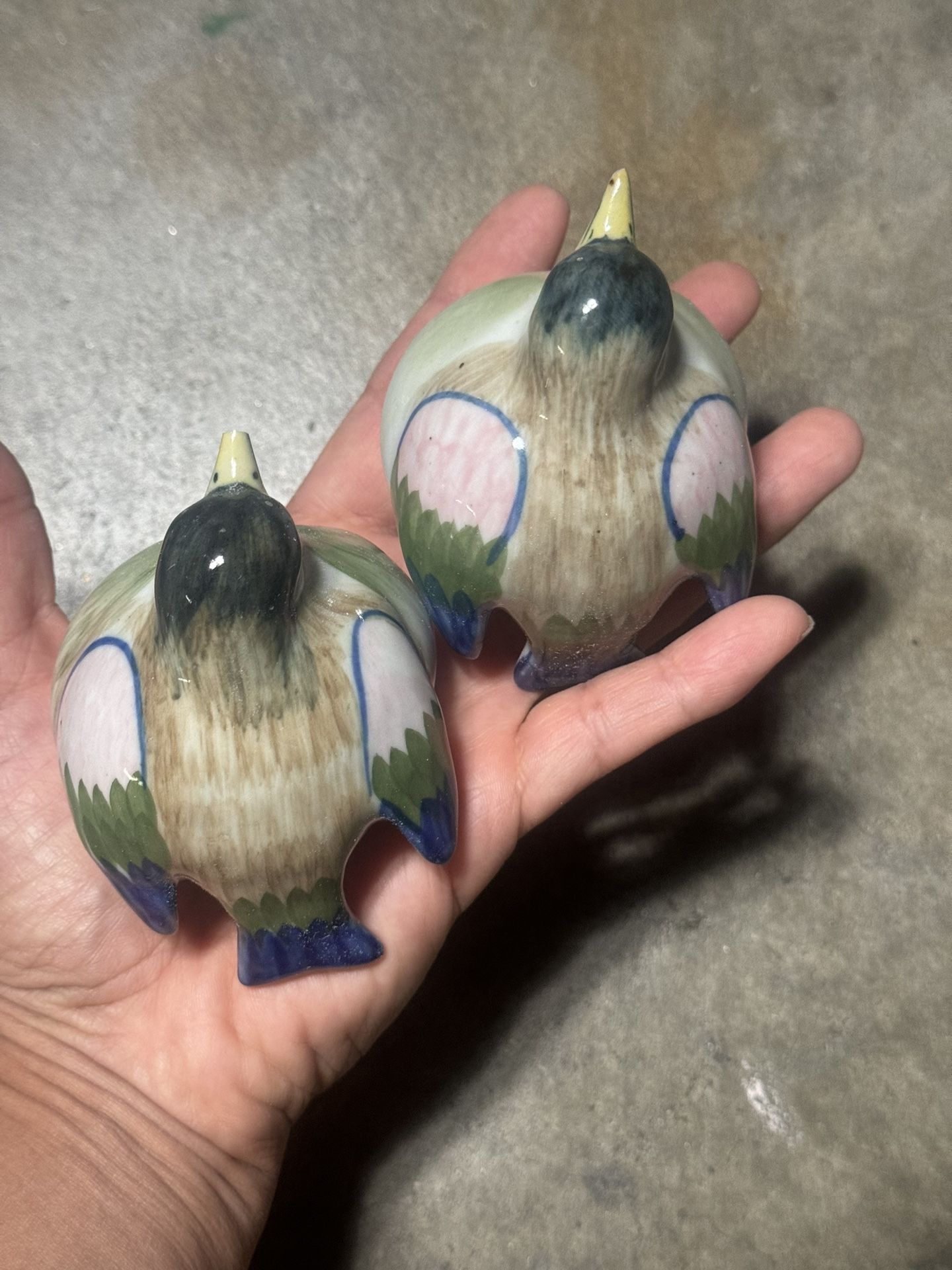 Vintage Plump Birds Salt and Pepper Shaker