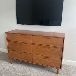 Mid Century Dresser. SOLID WOOD