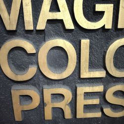 Vintage Wood Sign From Seattle 