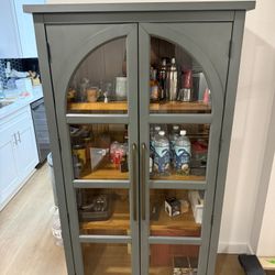 Tall Display Cabinet - Arched (Liquor cabinet / Pantry Alternative)