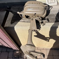 Evinrude  2 stroke DuckTwin out board motor