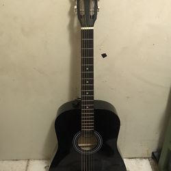 Black Acoustic Guitar