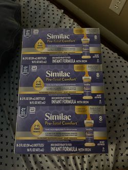 Similac Pro-Total Comfort Infant Formula 3-Pack