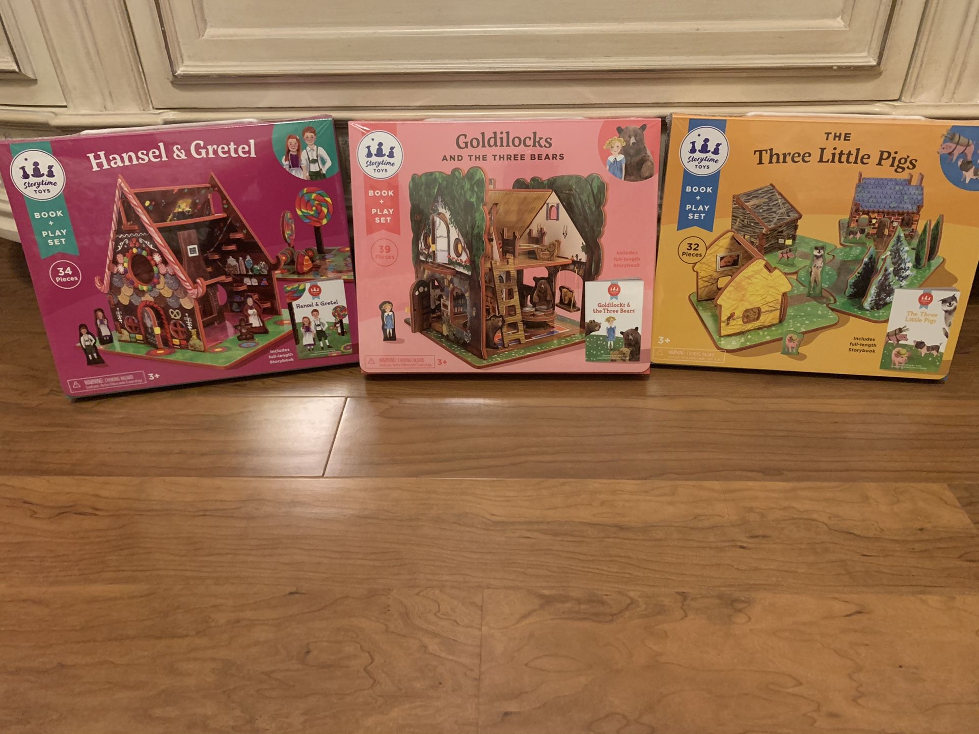 Story Time Toys , Book And 3D Puzzle Play House