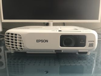 Epson Home Cinema 730HD, HDMI, 3LCD, 3000 Lumens Color and White, Home Entertainment Projector