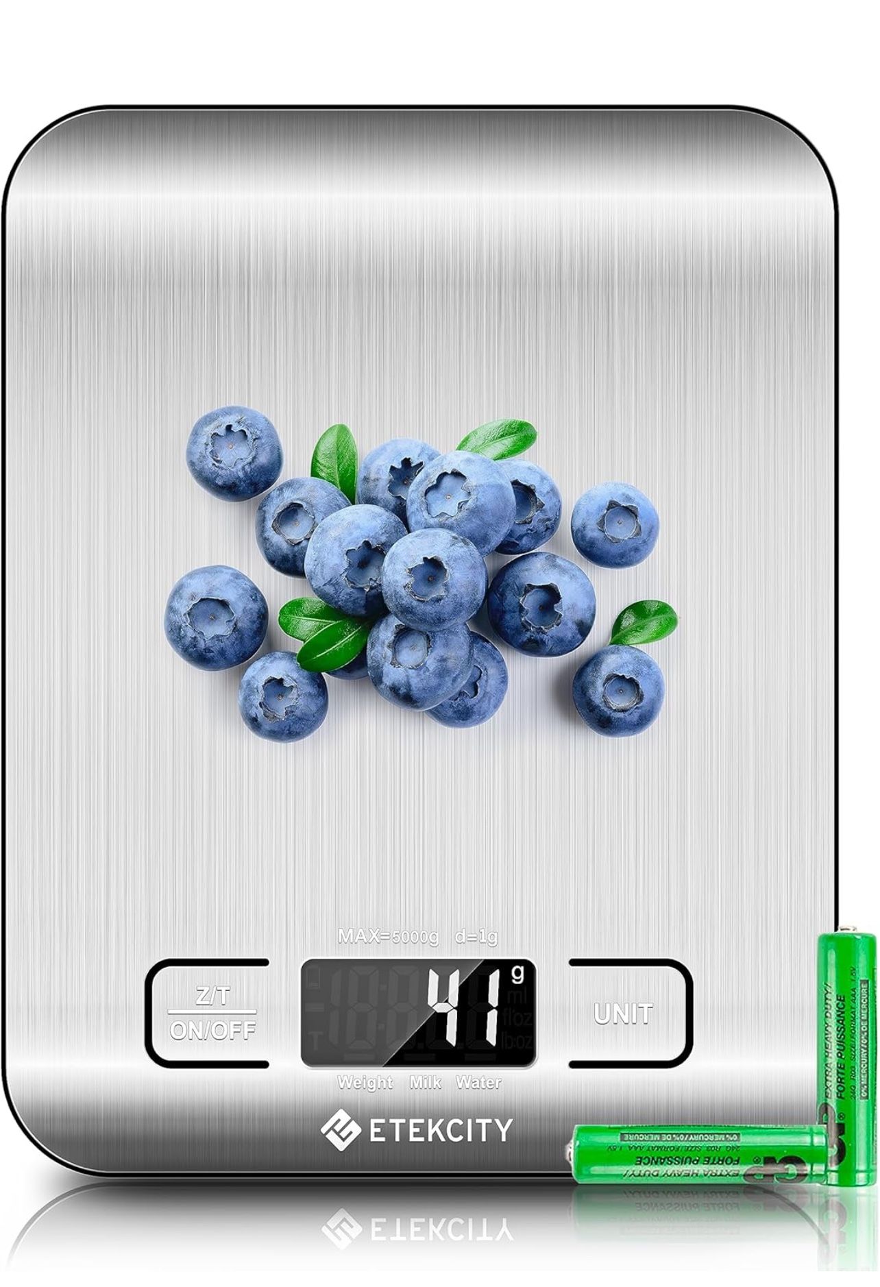 Etekcity Food Kitchen Scale, Digital Grams and Ounces for Weight Loss, Baking, Cooking,