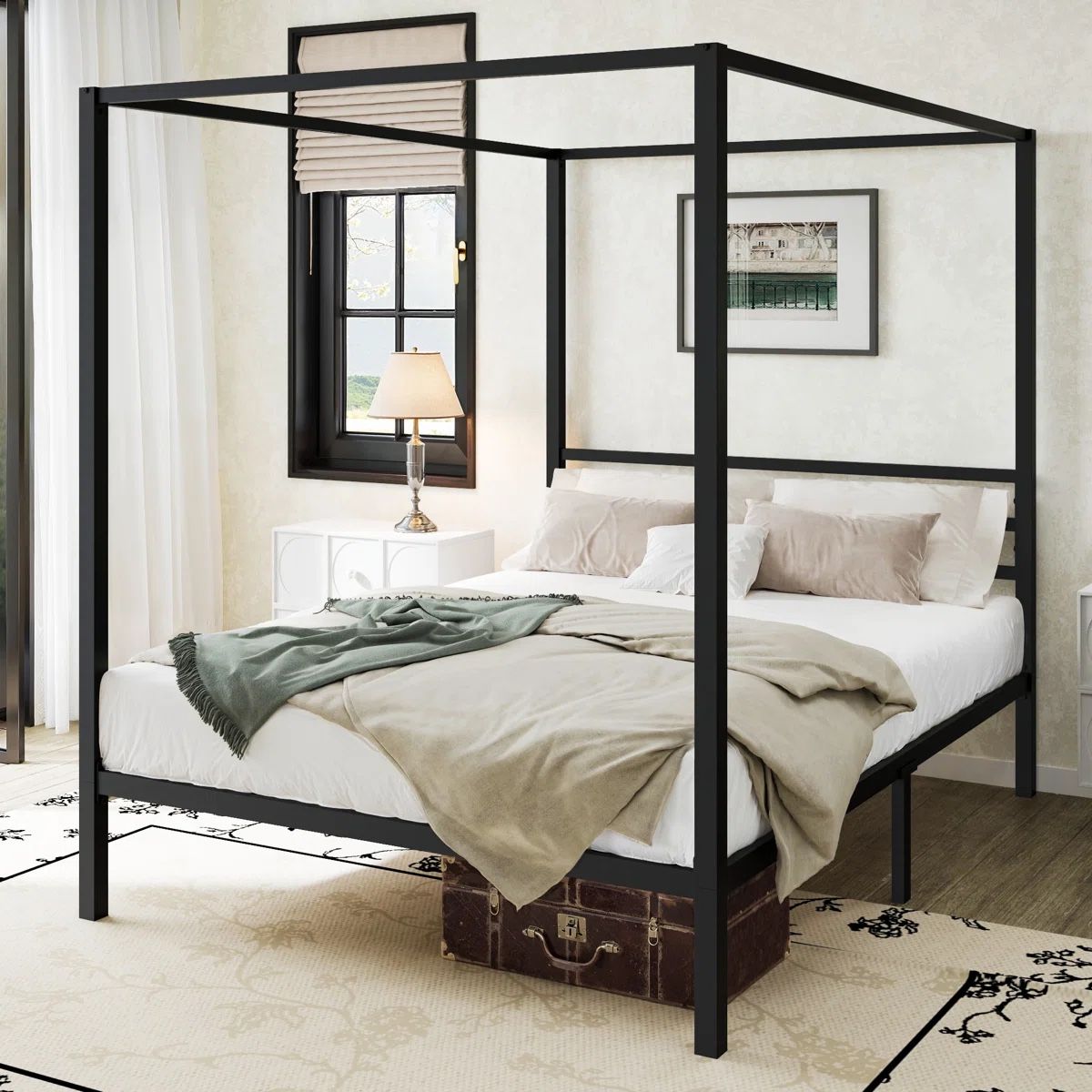Queen Canopy Bed