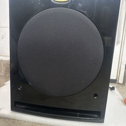 Velodyne DLS DLS4000R 300 Watt Powered Subwoofer, 12” Woofer W Sub  Cable