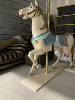 Full-Size, Carousel Horse