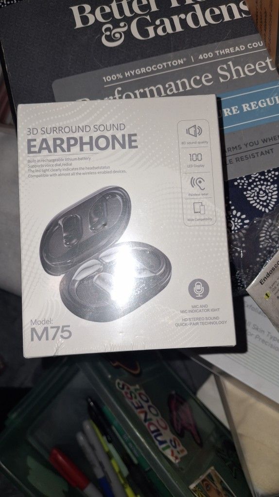 3D Surround Sound Translation Earbuds