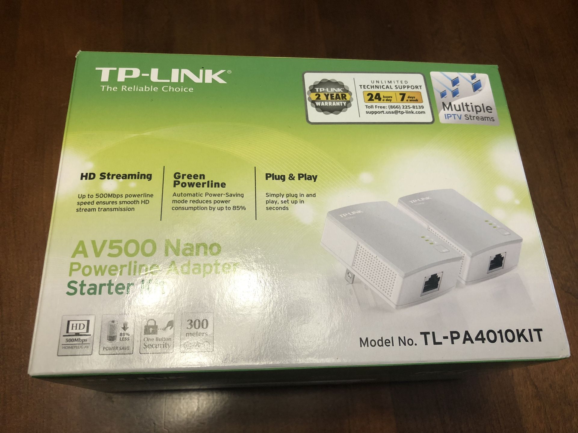 TP-Link powerline network adapter pair