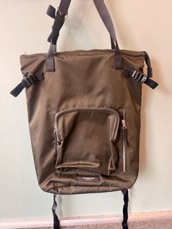 Timbuk2 Tote Rucksack in an army green shade, Convertible tote/backpack