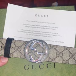 Gucci Supreme Belt