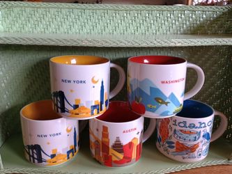 Starbucks You Are Here Mugs