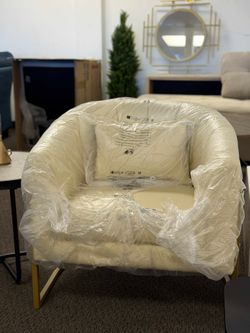 [set of 2]Manicure Chair PU Vanity Chair, Gold Morden Metal Support w/Comfotable Armrest Pillow for Beauty Nail Salon Bedroom Living Room Office, 28.9