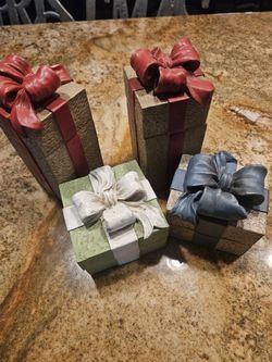 Christmas Box Deco Ceramic