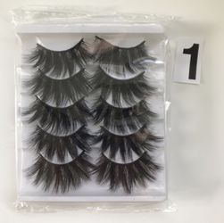 Luxury Whispy Faux Mink False Eye Lashes