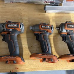 RIDGID 18V SubCompact Brushless Tool Set 