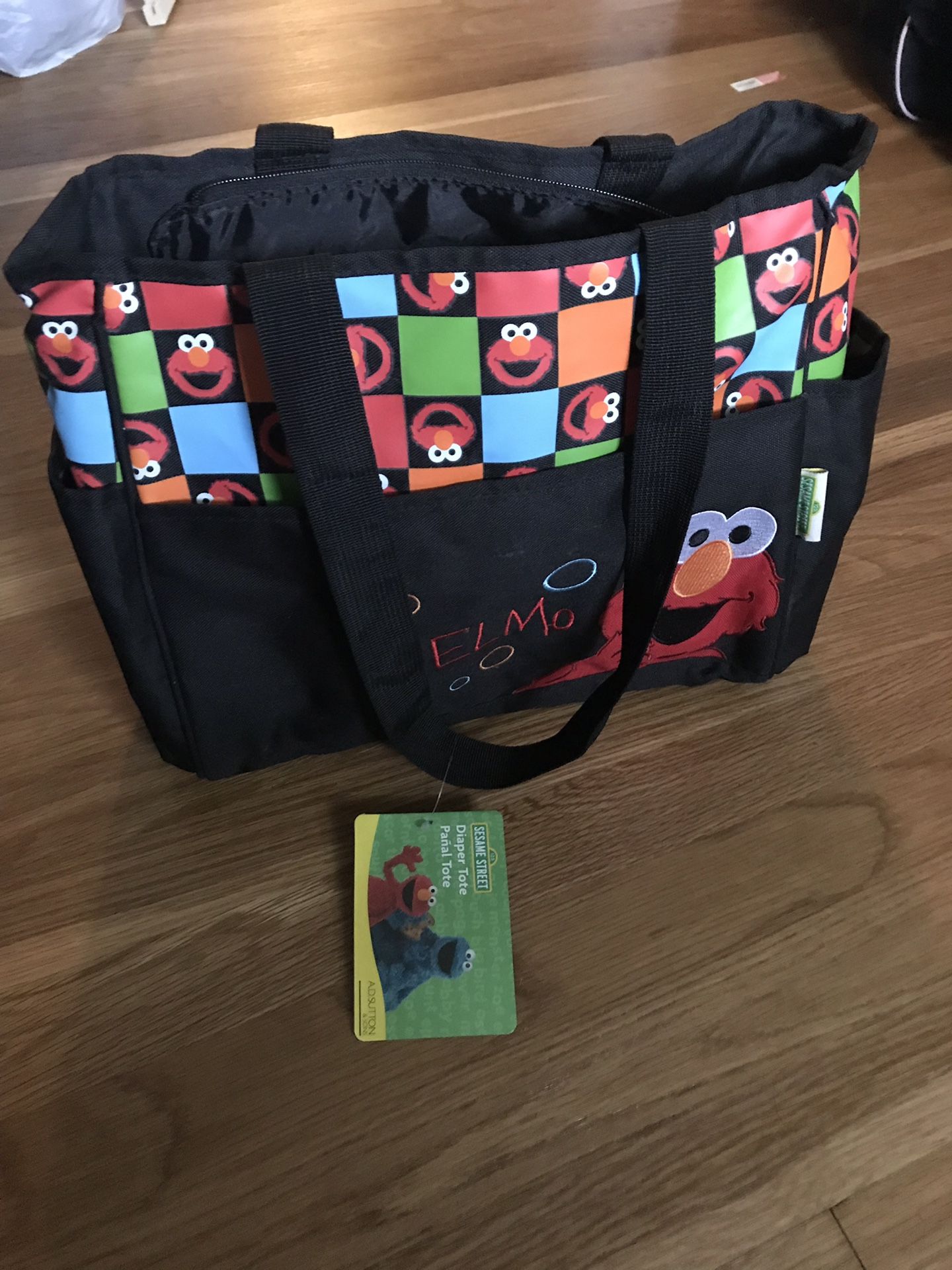 *brand new with tag* Elmo diaper bag