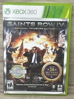 Saints Row Iv National Treasure Edition Microsoft Xbox 360 (PO1026134)