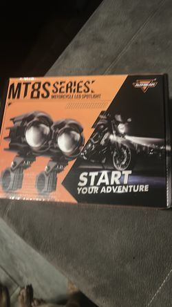 Auxbeam motorcycle spot light
