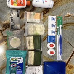 FREE MISC TOILETRY ITEMS