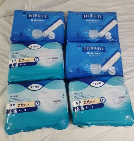 500 Adult Diapers..small