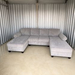 Couch | Budget Sectional Double Chaise Set