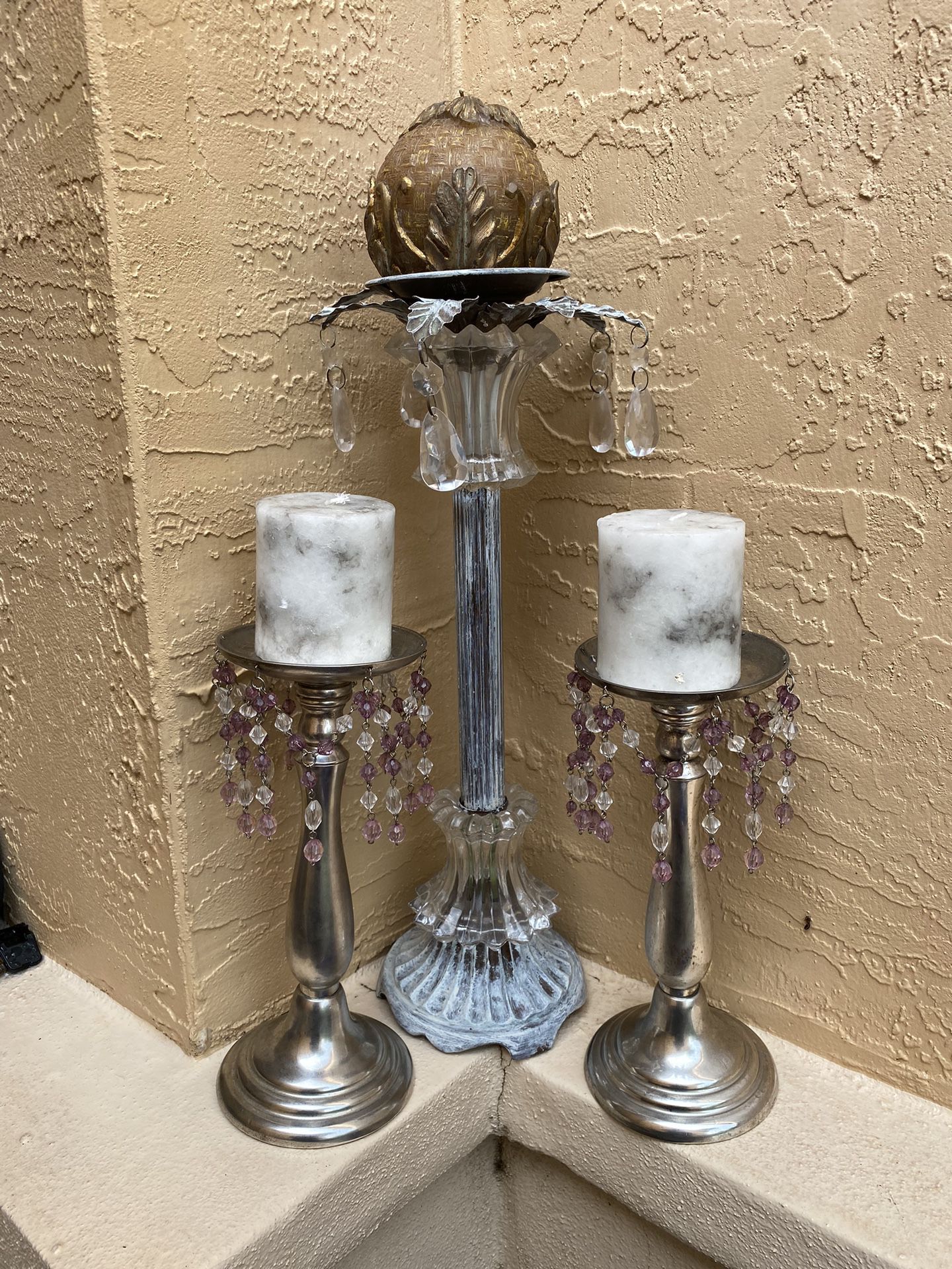 Beautiful Candle Holders With Candles