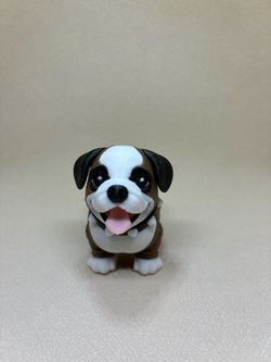 3D Printed Boxer Puppy Figurine