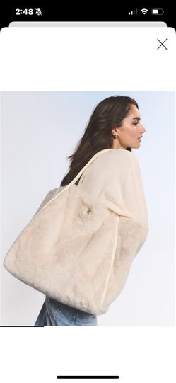 New Victoria’s Secret Faux Fur Tote Bag