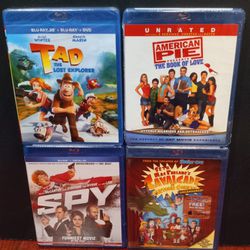 Comedy Movies (10) Blu-Ray DVD  NEW