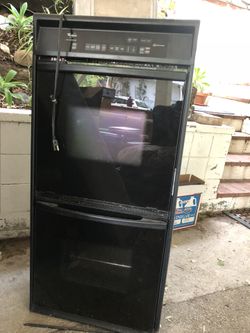 Whirpool double oven