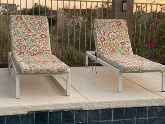 Two Lounge Chairs 